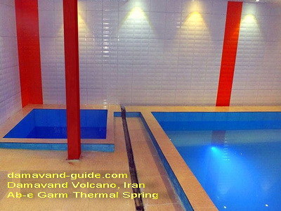 Larijan SPA Hot Spring Damavand Volcano, Iran